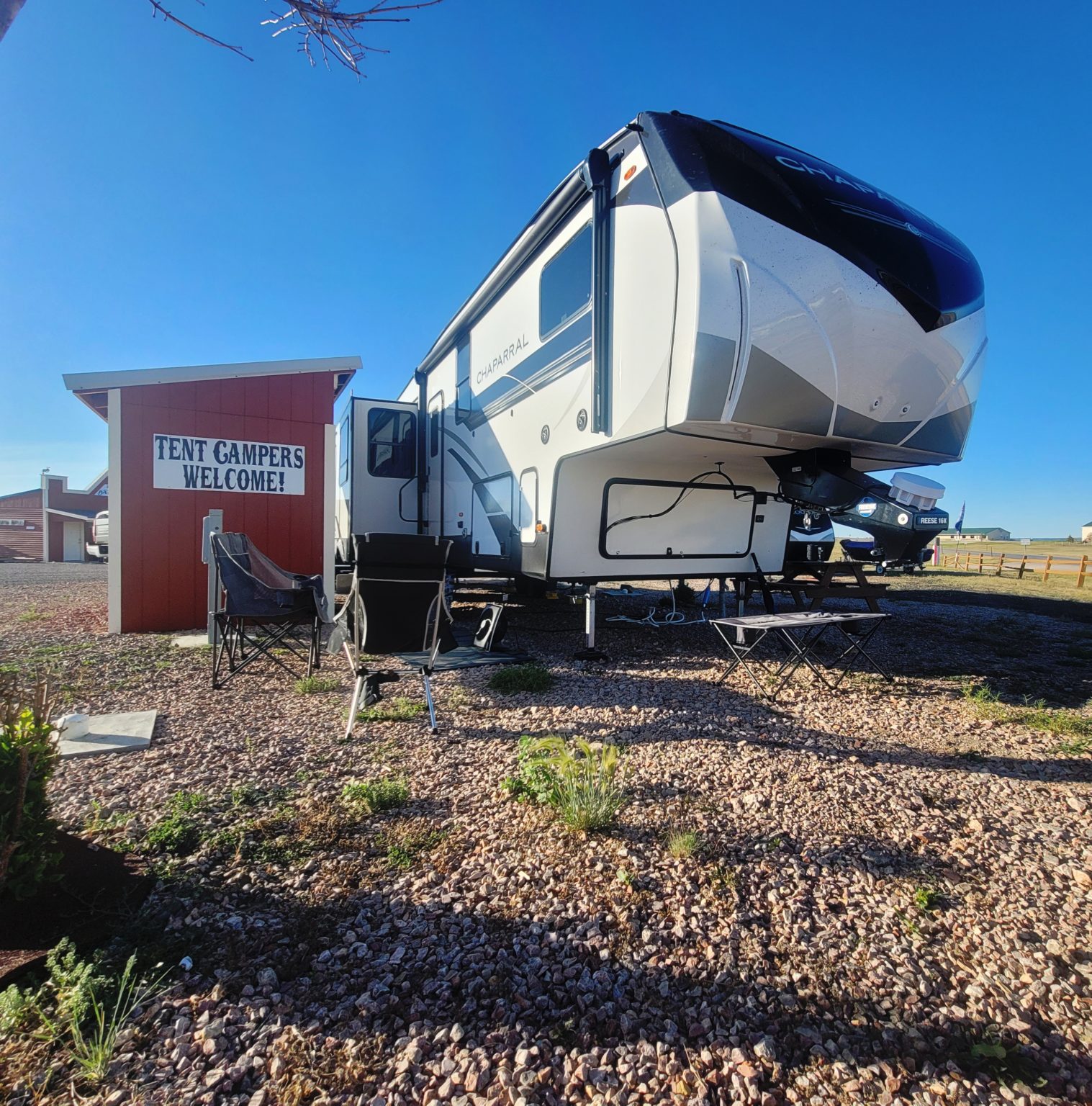 RV Site 7 Empire Lodge Pine Haven WY