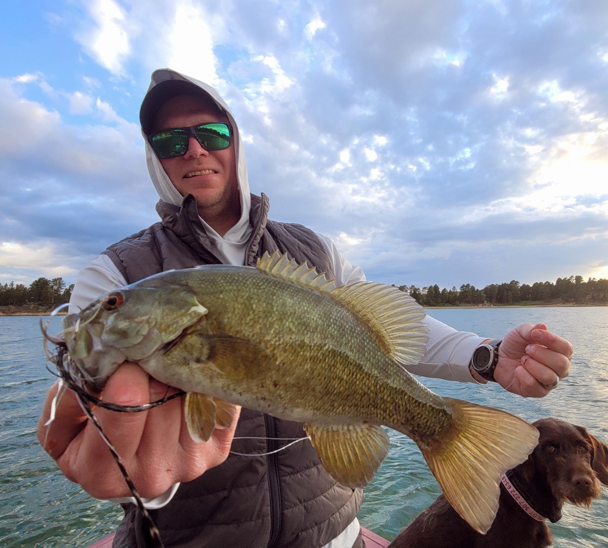 Keyhole Reservoir Guided Fly Fishing Trip in Keyhole State Park by